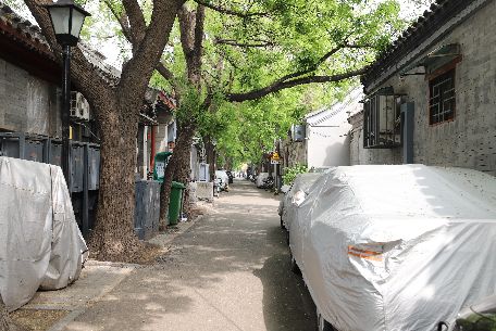 黑芝麻胡同 - 位于區(qū)域的西北部，呈東西走向