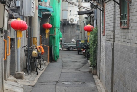 后羅圈胡同 - 位于北京市西城區，東南曲折走向